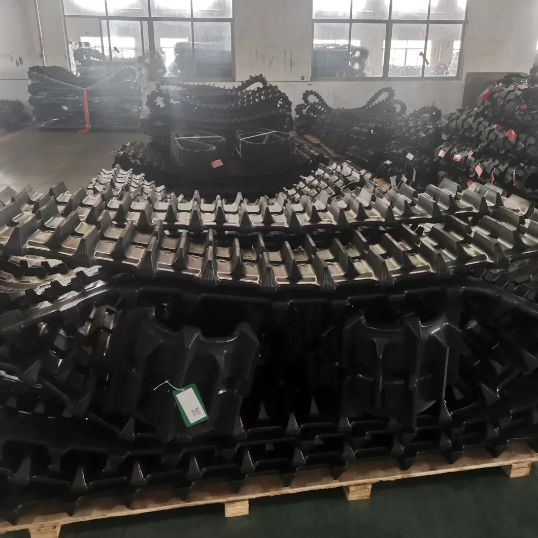 500X90X53 Agriculture Combine Harvester Rubber Track Crawler for Kubota Thinker Lovol World Agricultural Machinery Excavator Equipments