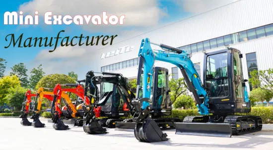 Chinese Manufacturer Wholesale CE/EPA 2500kg Kubota Excavators 2.5ton Crawler Small Digger Bagger 1ton 2ton 3.5 Ton Hydraulic Used Mini Excavator Price for Sale